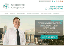 Tablet Screenshot of northstarchiropracticcenter.com